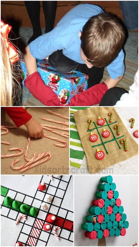 Fun Christmas Games For Family Members - Kids Art & Craft