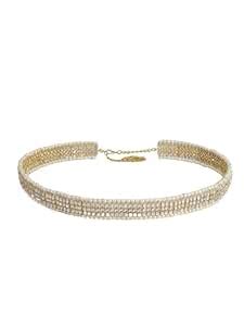 Buy Amazon Brand - Anarva 18K Gold Plated Traditional Kundan & Pearl ...