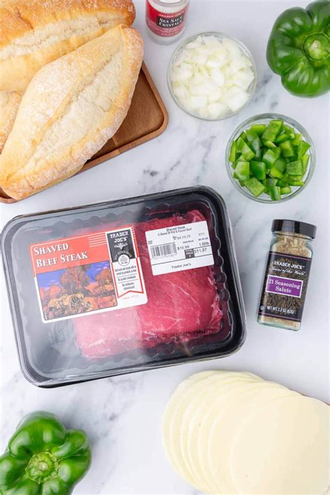 Trader Joe's Shaved Beef Philly Cheesesteak | Get On My Plate