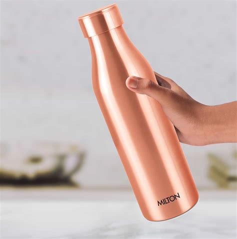 Buy Copper Charge 1L Water Bottle Online in India - Milton