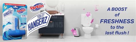 Varklin 35g Toilet Rim Hangerz - Lemon | Automatic Bowl Cleaner ...