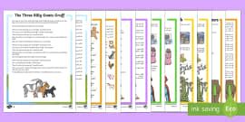 Traditional Tales Reading Comprehension Activity Pack