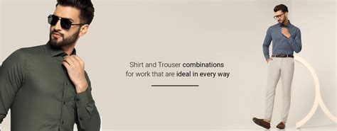 Shirt and Trouser Combinations for Work: Perfectly Stylish