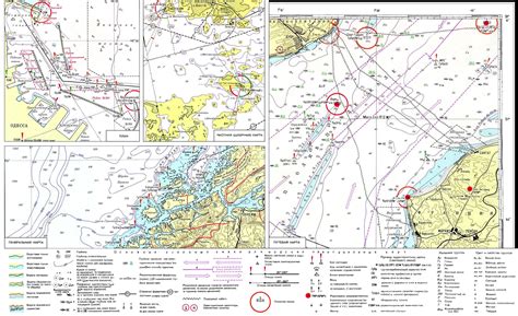 Условные обозначения на морских картах фото