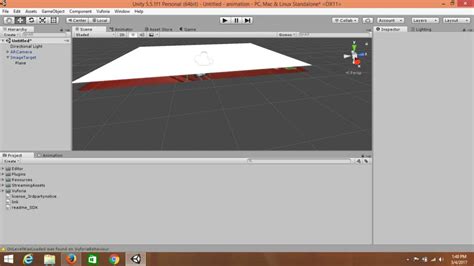 Create Augmented Reality in Unity 的图像结果