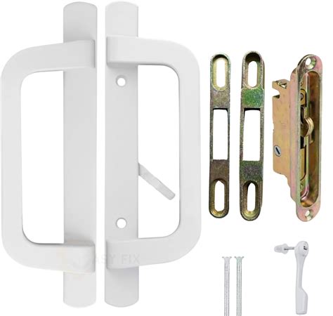 Amazon.com: 8.5" PGT Sliding Door Handle Kit for Patio Glass Door ...