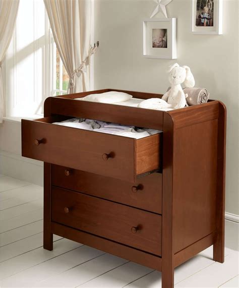 Baby Changing Table Dresser Brown at Hudson Hawker blog