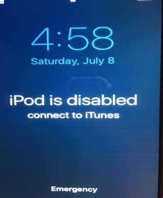 Image result for How to Unlock iPod with Computer