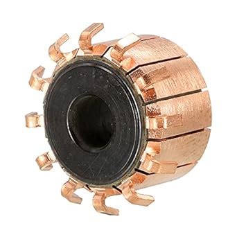 PATIKIL Electric Motor Commutator 12 Gear Teeth 8mm ID 23mm OD Copper ...