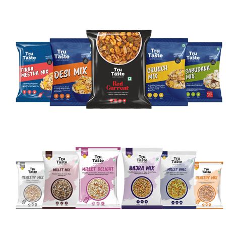 TruTaste | Healthy Millet Snacks, 100% Roasted Snacks and Namkeen