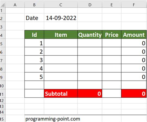 Macro Code in Excel 的图像结果