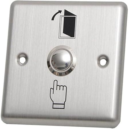 PC Fireproof Plastic Door Exit Push Release Button Switch for Electric ...