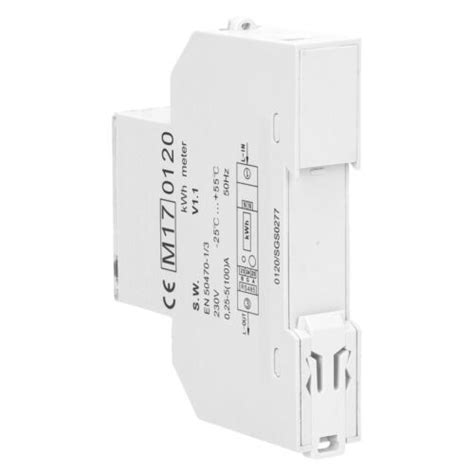 Multitarif Digital MID Stromzähler DIN 35mm 1-Phase | Ubuy India