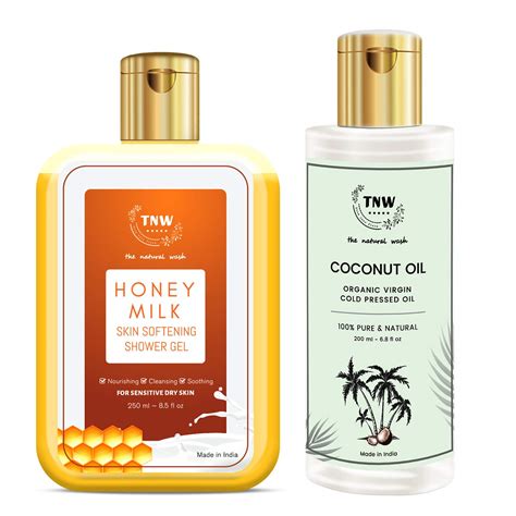 Buy TNW-THE NATURAL WASH Skin Moisturising and Cleansing Combo of Honey ...