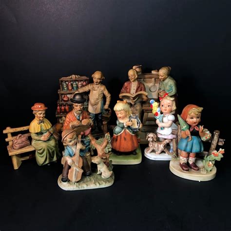 LOT 135: Porcelain Figurine Collection - Designed by Erich Stauffer, Price, Treasure Masters ...