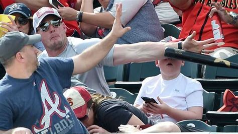 Phew! Fan Saves Boy From Being Hit By A Flying Baseball Bat : The Two ...