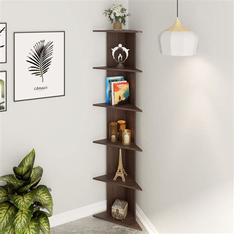 Wall Mount Corner Shelves — Bluewud