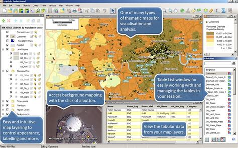 MapInfo Pro: A complete, desktop mapping GIS software solution