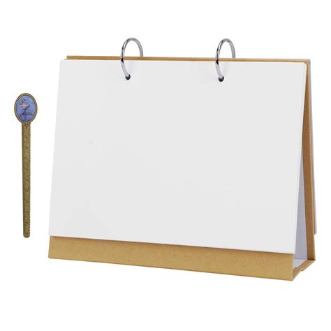 Buy DIY Blank Desk Spiral Loose-Leaf Office Table Planner School ...