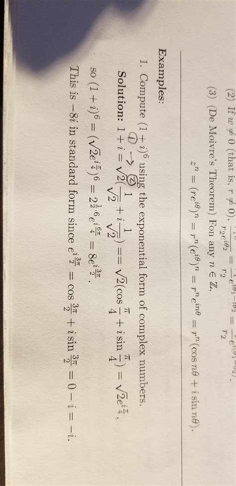 Image result for Complex Number in Exponential Form