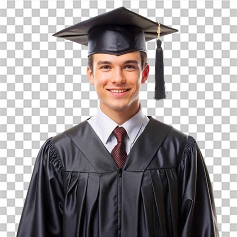Graduation toga front view isolated on transparent background | Premium ...