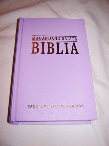 Buy Tagalog Bible Popular Version / Magandang Balita Biblia TVP 033 P ...