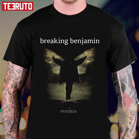 Original Phobia Album Breaking Benjamin Graphic Unisex T-Shirt - Teeruto