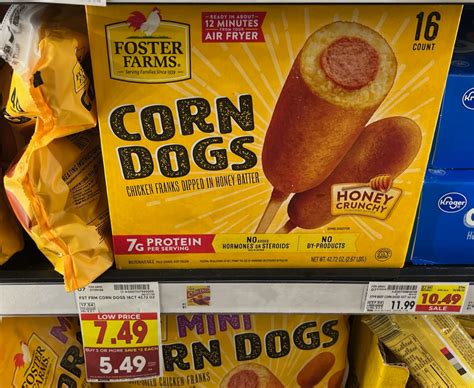 Foster Farms Corn Dogs Just $4.49 At Kroger (Regular Price $7.49 ...