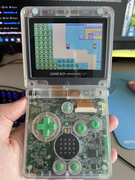 Clear GBA SP AGS-101 : r/Gameboy