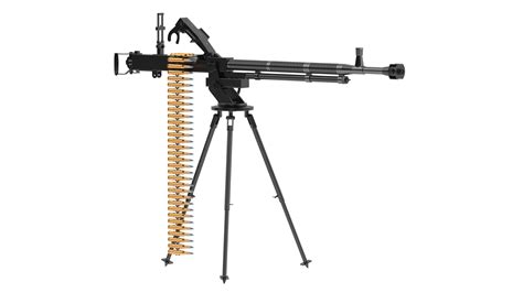 DShK Heavy Machine Gun 3D model | CGTrader