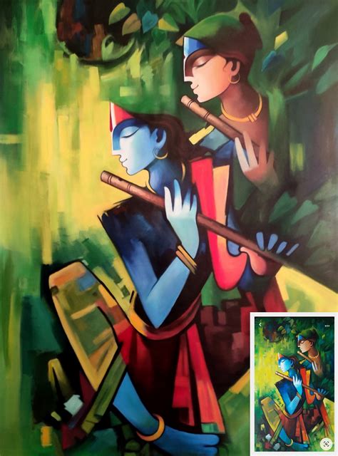 Uncover the mystical beauty of Shri Krishna paintings and art through the ages | Paintphotographs