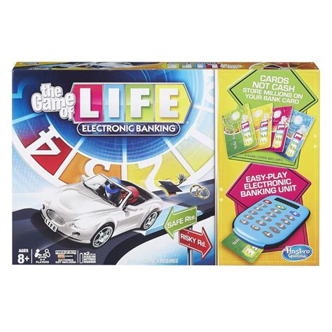 Hasbro: The Game Of Life Electronic Banking - Board Game – Krazy ...