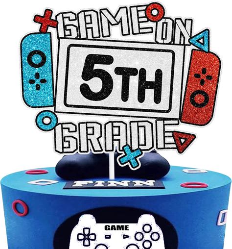 5th Game on Grade Cake Topper - Electronic Games India | Ubuy