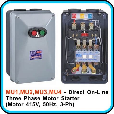 Motor Starters - Mu G10 Dol Motor Starter Trader - Wholesaler ...