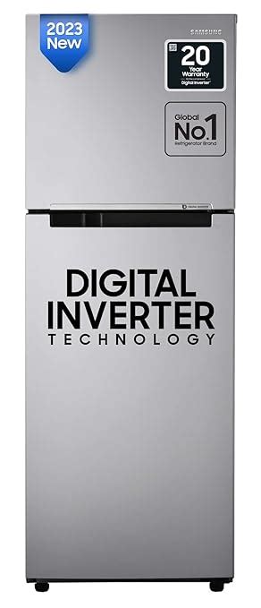 Samsung 236 L, 2 Star, Digital Inverter, Frost Free Double Door ...