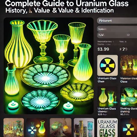 Uranium Glass Collectible Guide: History Value Safety Identification