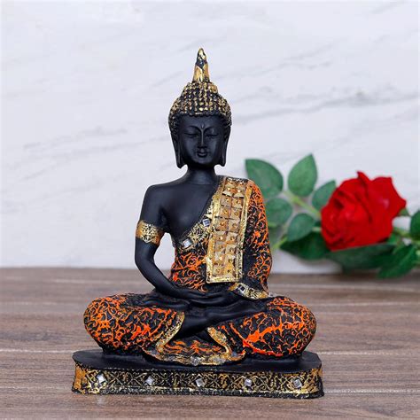 Buy GW Creations Vastu Fangshui Religious Idol of Lord Gautama Buddha ...