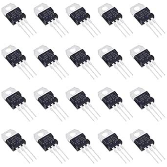 TIP122 Darlington Transistor FMHXG 20PCS TIP122 5 A 100 V 3-Pin Silicon ...