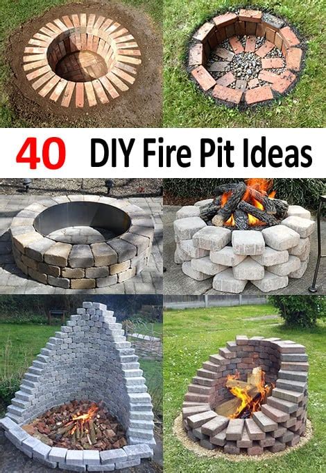 Image result for DIY Fire Pit Projects