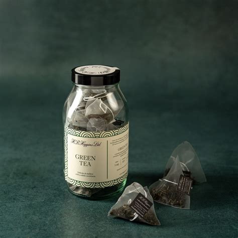 Green Tea Bags | Speciality Teas – H.R.Higgins (Coffee-man) Ltd.