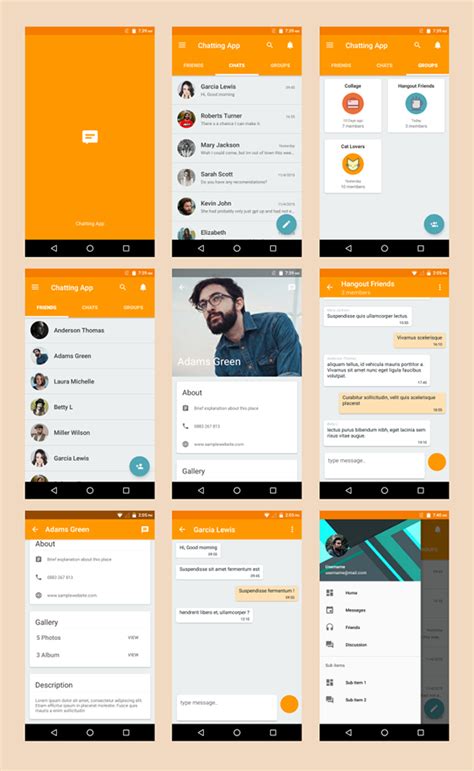 Image result for Material UI in Android Java