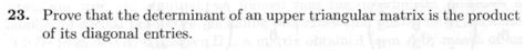 Image result for Upper Triangular Matrix Determinant