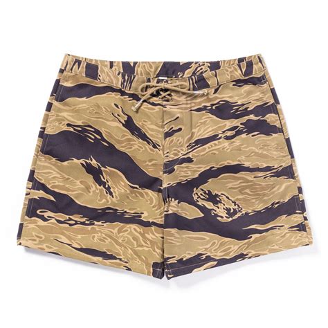 TIGER CAMOUFLAGE SWIM SHORTS / ADVISOR – The Real McCoy's