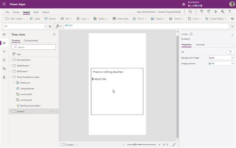 Image result for Attachments Control in Power Apps