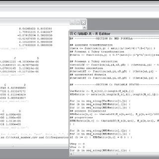 R Script Environment 的图像结果