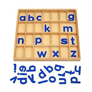 PRAV® Montessori Movable 26 Alphabets Box Letters Wood Kids Early ...