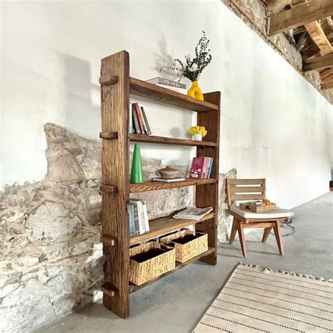 Image result for Rustic Bookcase