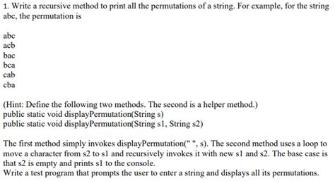 Function to Print Permutations of String in C Programming 的图像结果