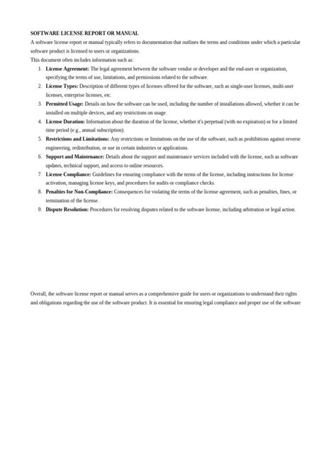 Image result for Software License Report