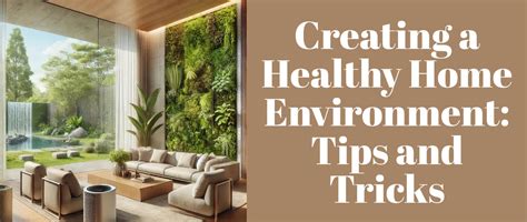 Creating a Healthy Home Environment: Tips and Tricks – Grabenord